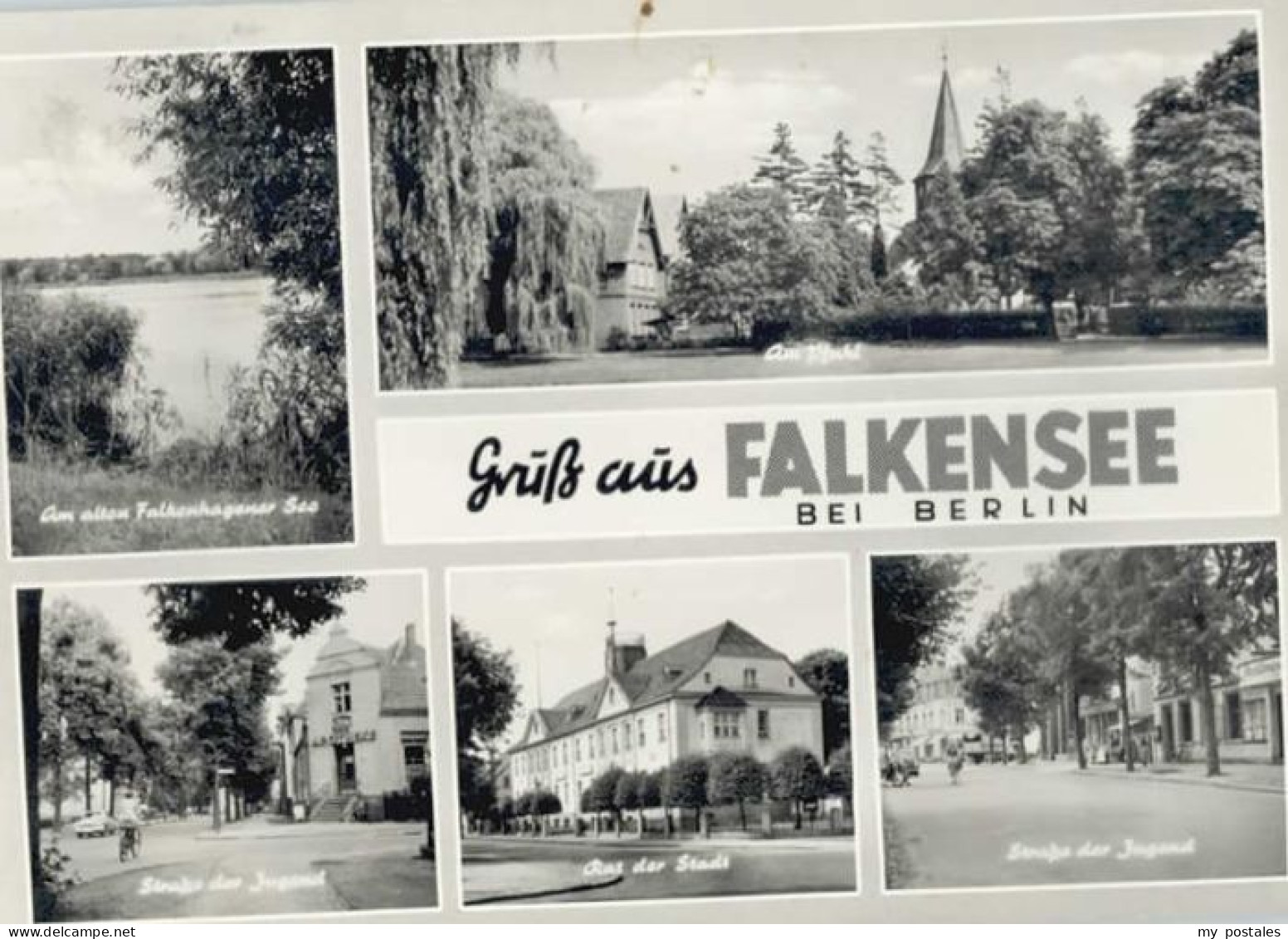 70028484 Falkensee Falkensee Strasse Der Jugend Rat Der Stadt X Falkensee - Falkensee