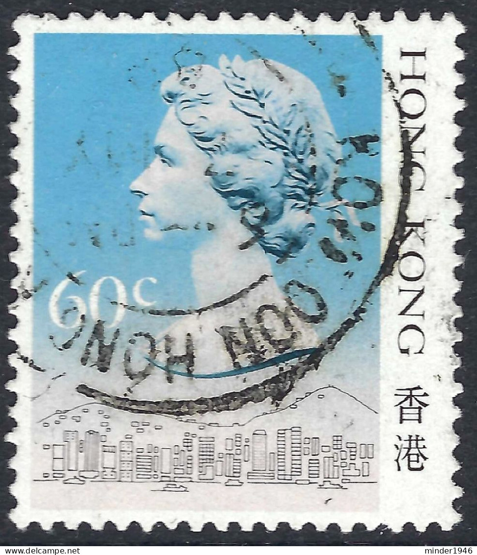 HONG KONG 1987 QEII 60c Multicoloured, No Date SG541b Used - Used Stamps