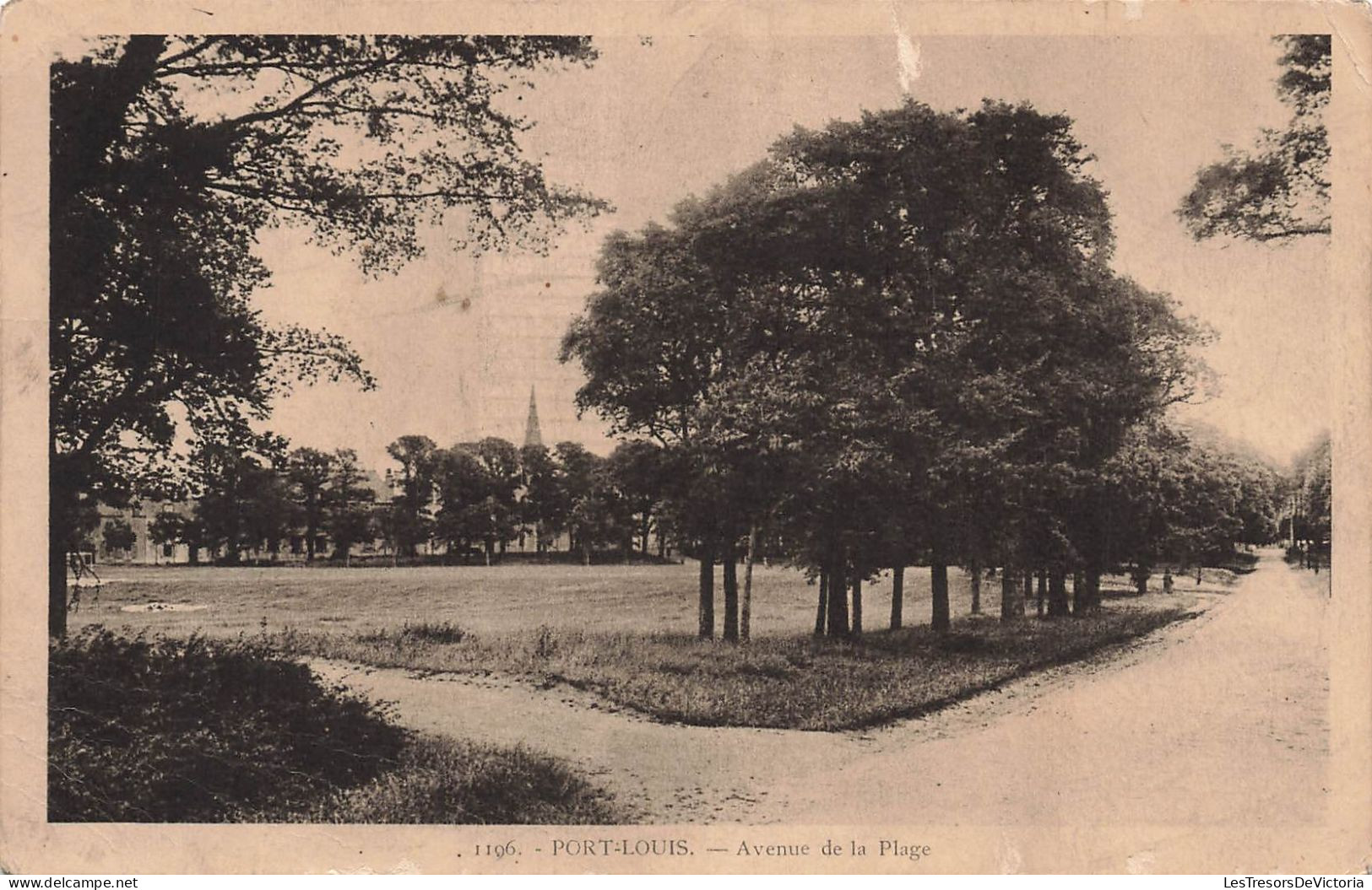 FRANCE - Port Louis - Avenue De La Plage - Carte Postale Ancienne - Port Louis