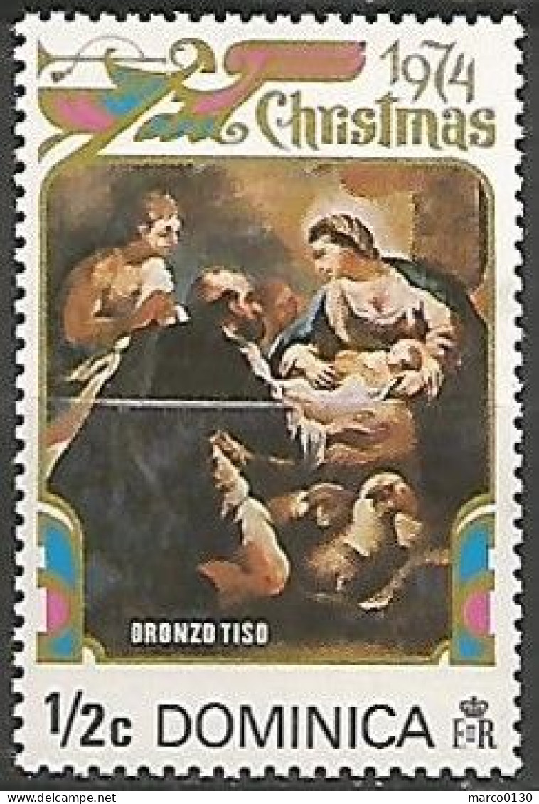 DOMINIQUE N° 402 NEUF AVEC TRACE DE CHARNIERE - Dominica (...-1978)