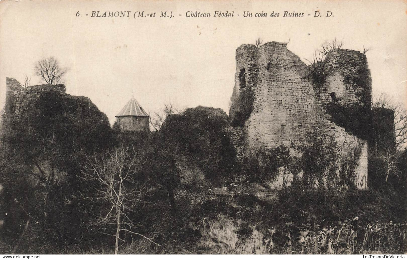 FRANCE - Blamont - Château Féodal - Un Coin Des Ruines - DD - Carte Postale Ancienne - Blamont