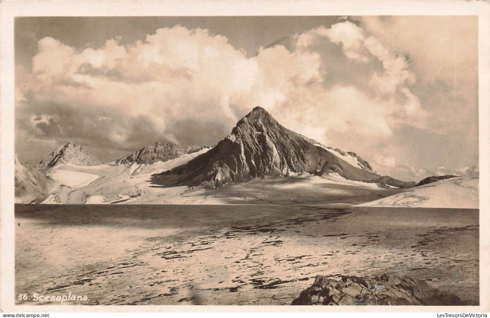 SUISSE - Scesaplana - Montagne Enneigée  - Carte Postale Ancienne - Seewis Im Prättigau