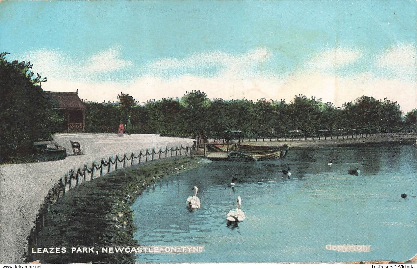 ROYAUME-UNI - Angleterre - Newcastle-on-Tyne - Leazes Park - Carte Postale Ancienne - Autres & Non Classés