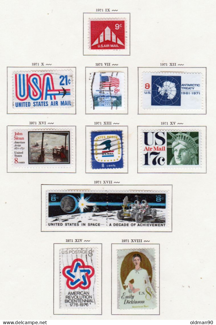 DB-162- U.S.A.- Emissione Del  1971 (+/o) LH/Used - Qualità A Vostro Giudizio. - Unused Stamps