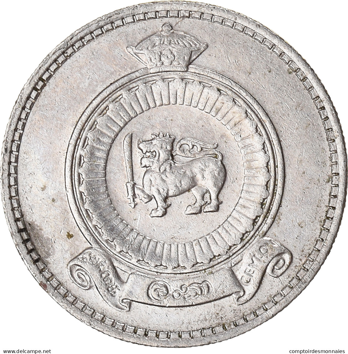 Monnaie, Sri Lanka , 25 Cents, 1963 - Sri Lanka