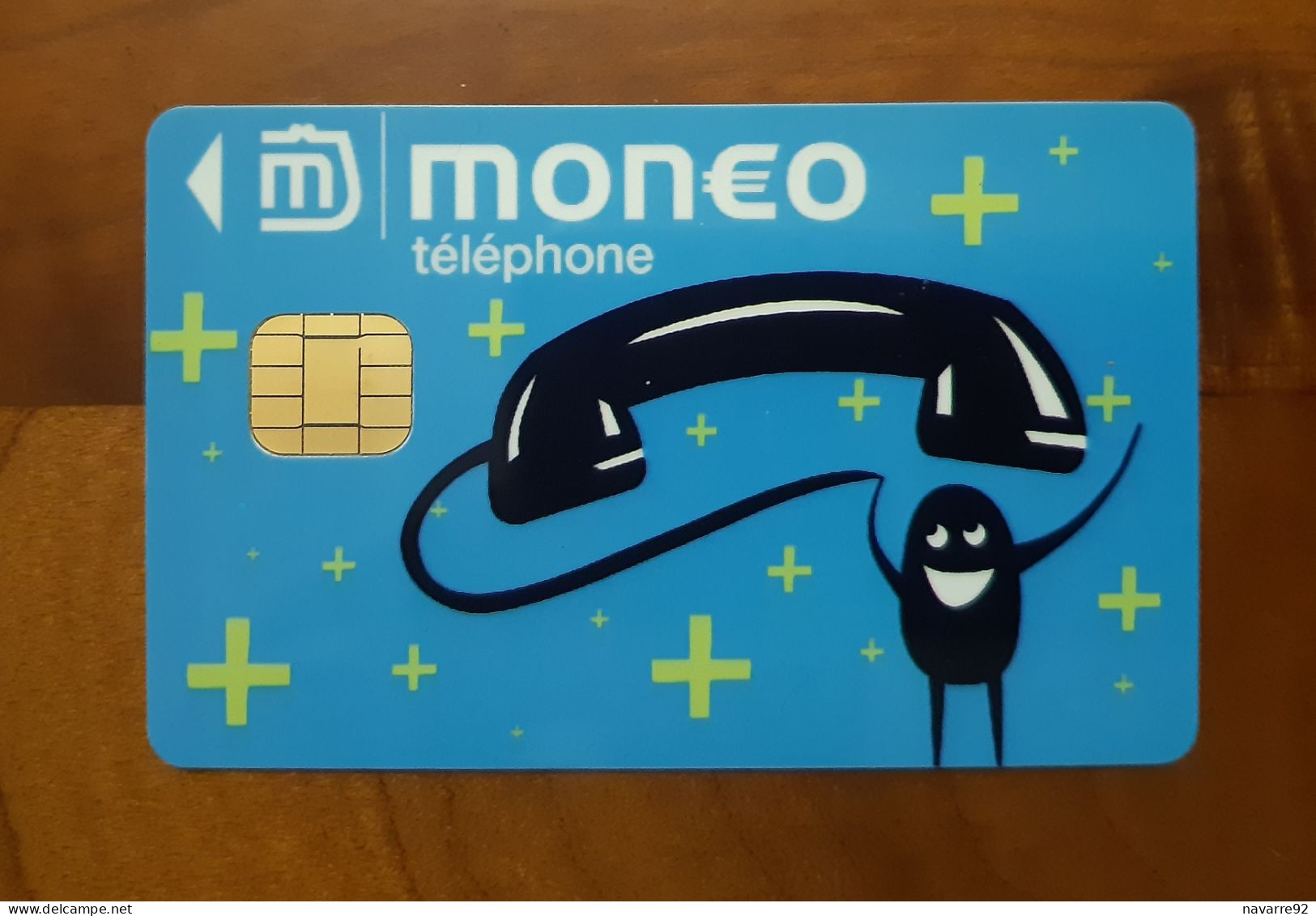 CARTE MONEO PORTE MONNAIE ELECTRONIQUE TELEPHONE TRES BON ETAT !!! - Monéo