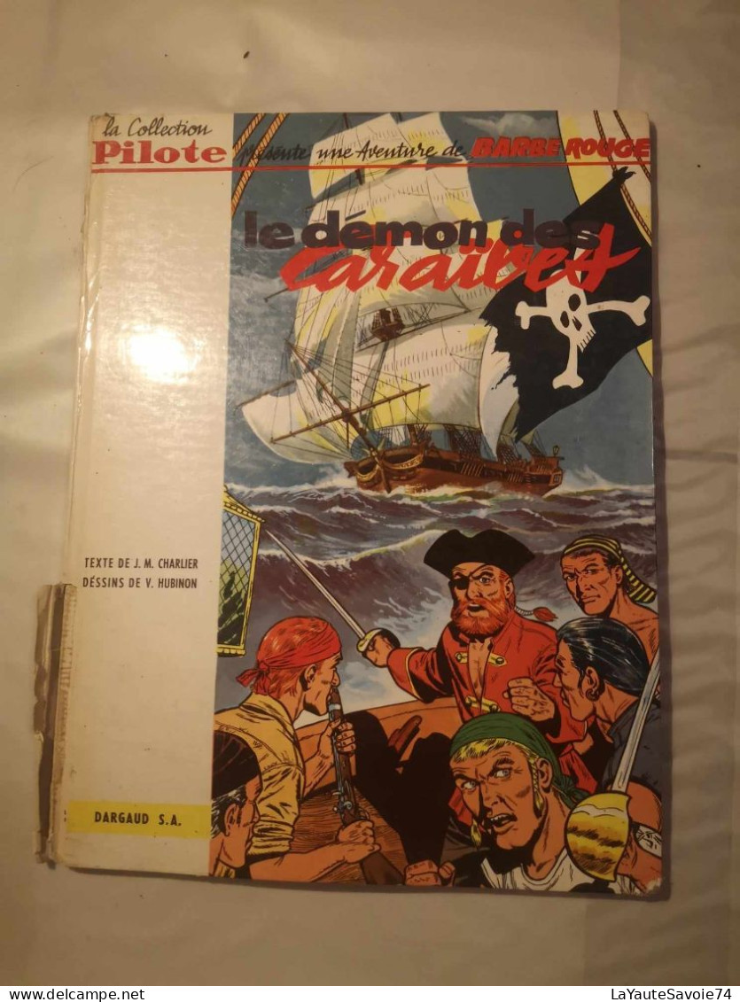 Barbe Rouge Démon Des Caraïbes Dargaud Collection Pilote - Barbe-Rouge