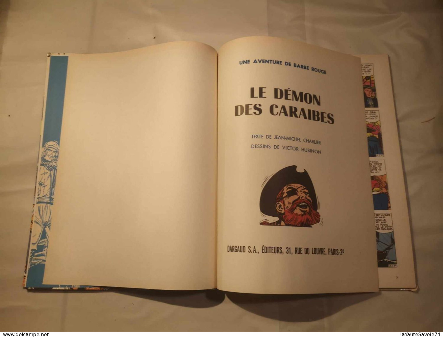 Barbe Rouge Démon Des Caraïbes Dargaud Collection Pilote - Barbe-Rouge