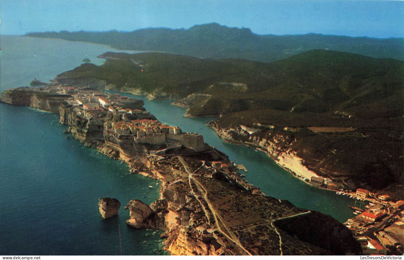 FRANCE - Bonifacio - Vue Générale De La Ville Sur Les Falaises - Carte Postale Récente - Sartene