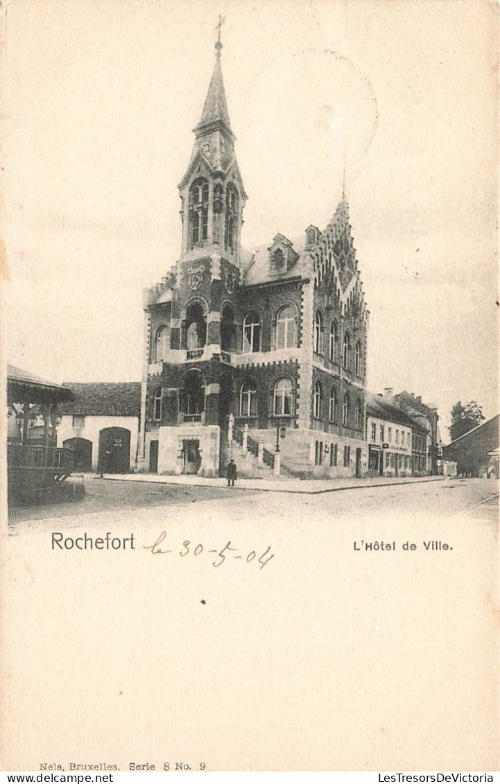 BELGIQUE - Rochefort - L'Hôtel De Ville  - Carte Postale Ancienne - Rochefort