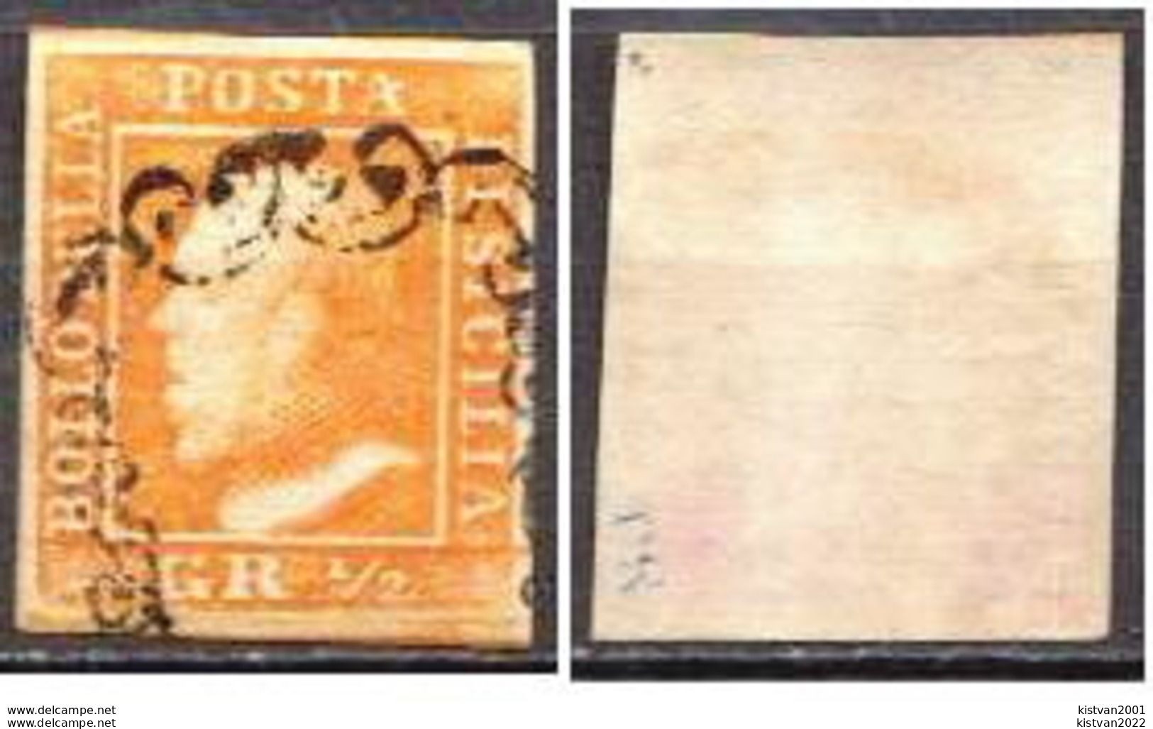 Italy Used Stamp, I Don't Know If Is It Original Or Not, FORGERY??? - Sicilië