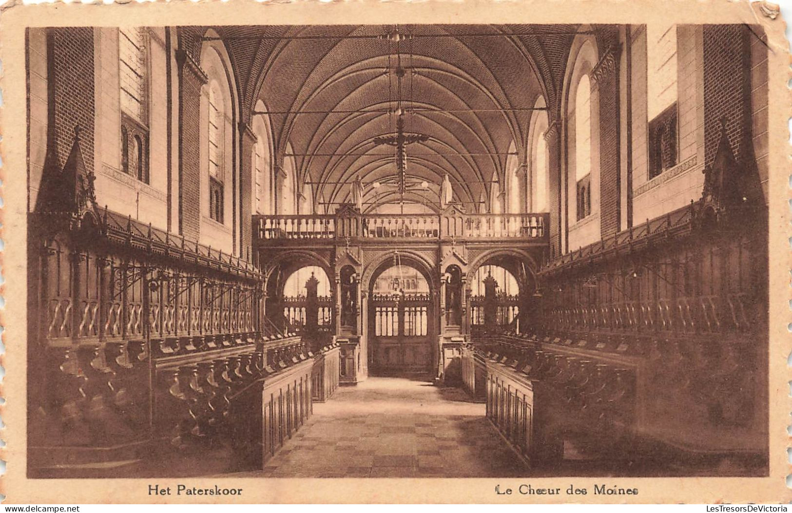 BELGIQUE - Abbaye Cistercienne - Westmalle - Le Choeur Des Moines - Carte Postale Ancienne - Other & Unclassified