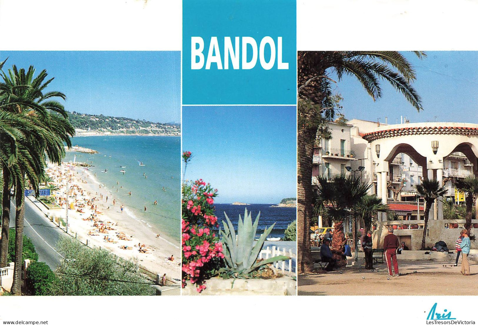 FRANCE - Bandol - Plage - Multi-vues - Carte Postale Récente - Bandol