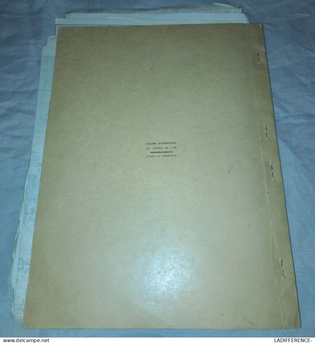 Cahier Ecole De L'Air Et Ecole Militaire De L'Air Météorologie Pratique Edition 1963 - Aviation