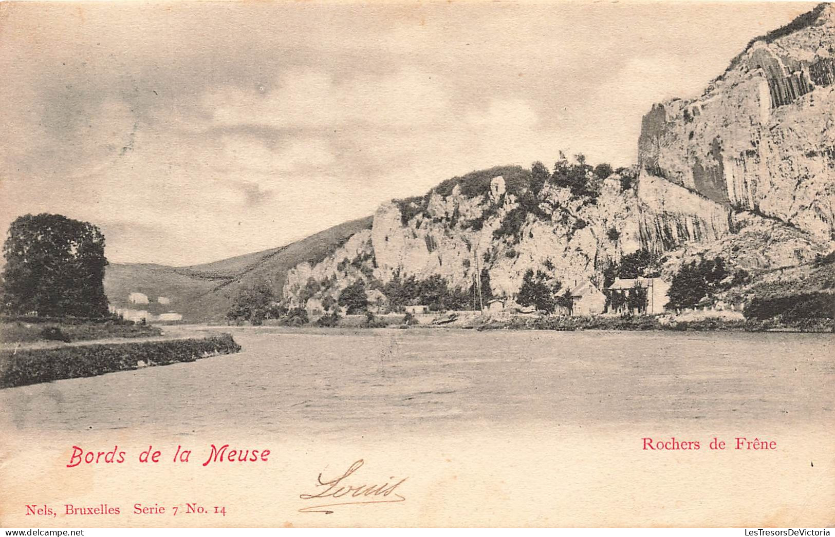 BELGIQUE - Les Bords De La Meuse - Rochers De Frêne - Carte Postale Ancienne - Otros & Sin Clasificación
