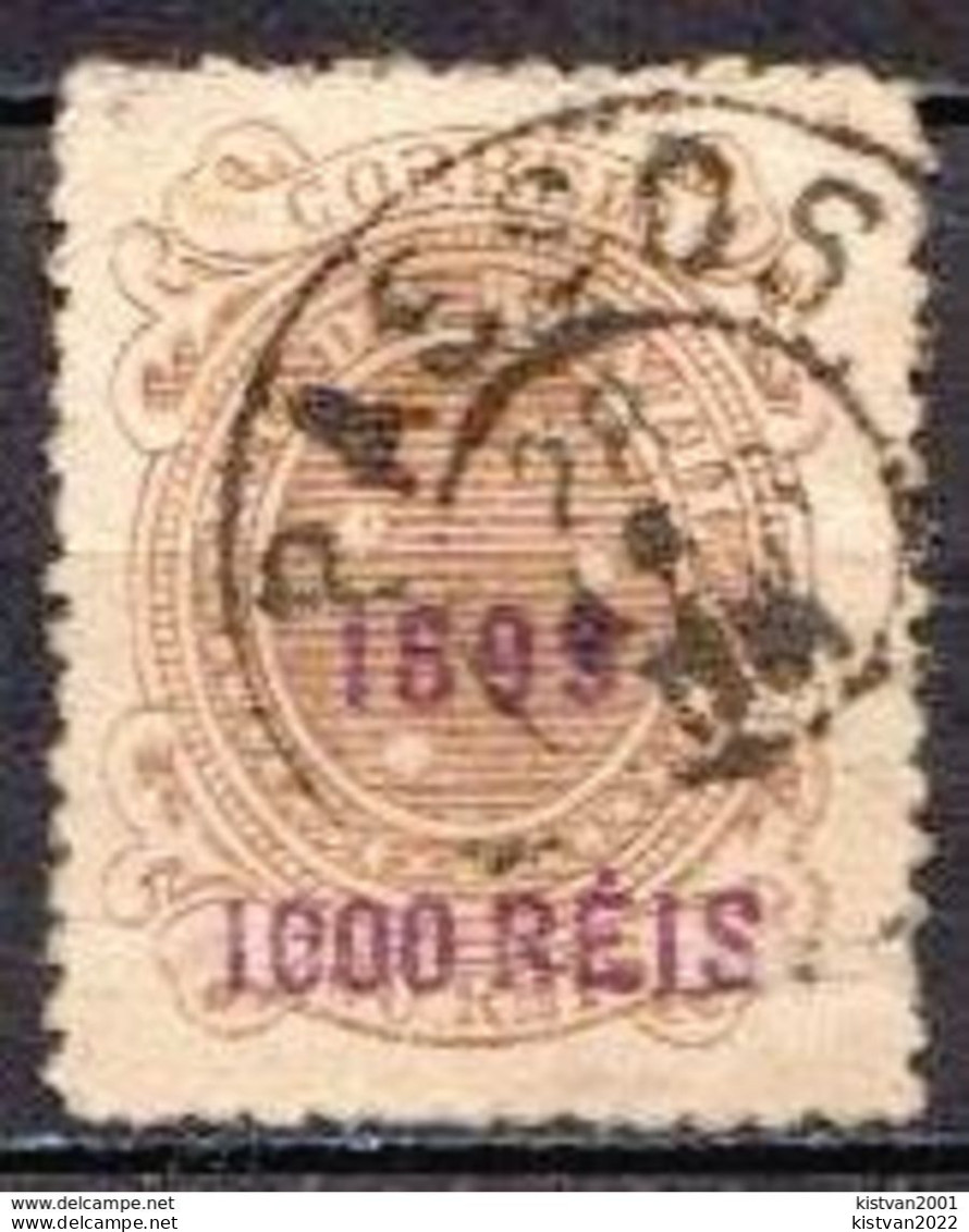 Brazil Used Overprinted Stamp From 1899 - Oblitérés