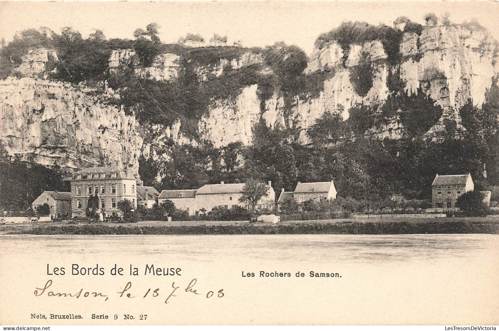 BELGIQUE - Les Bords De La Meuse - Les Rochers De Samsons - Nels - Carte Postale Ancienne - Sonstige & Ohne Zuordnung