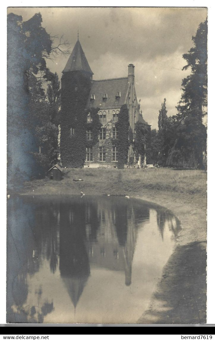 Belgique  -  Merelbeke   -  Chateau  Blauwhuis   - Mr  Jean Verhaegen -  Carte Photo - Merelbeke