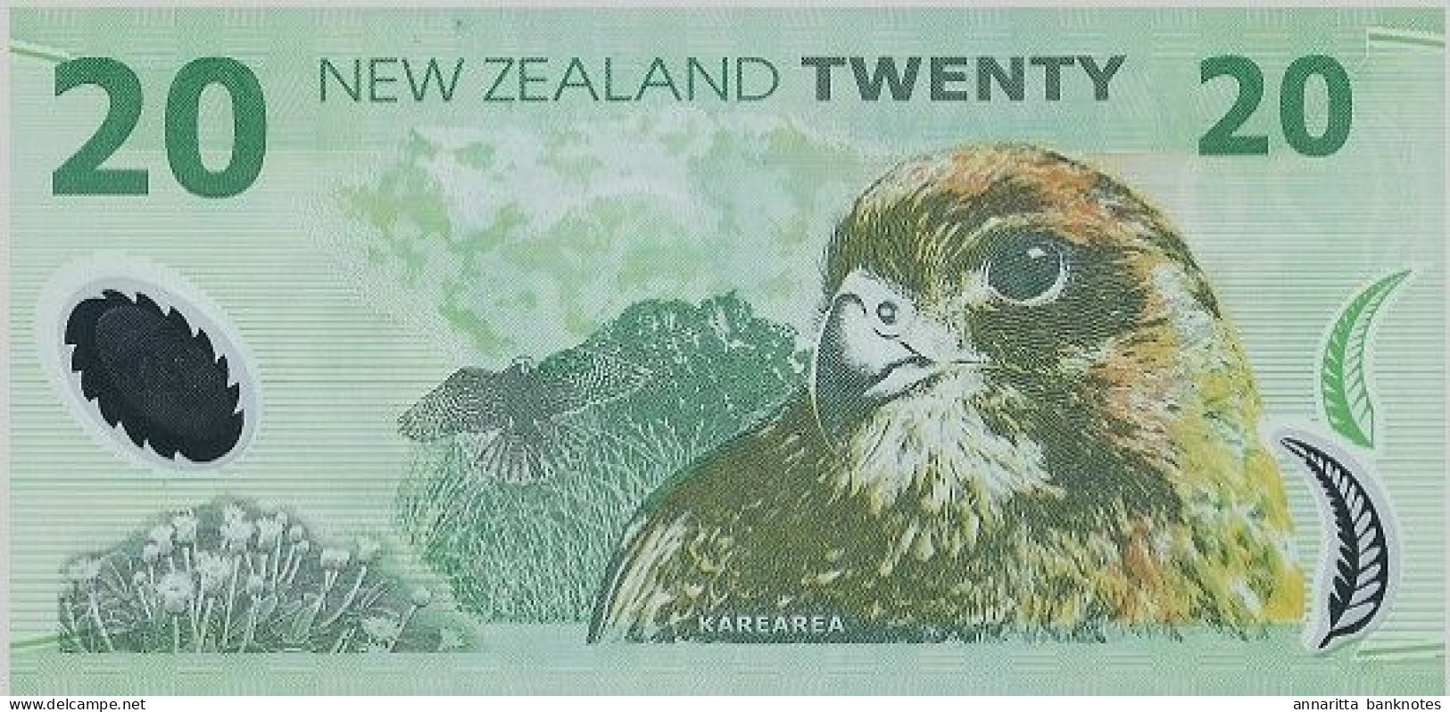New Zealand 20 Dollars ND (2006), UNC (P-187b, B-133e) - Nieuw-Zeeland