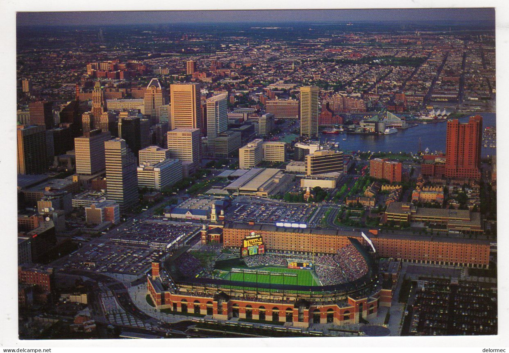 Postcard Baltimore Maryland United States Etats Unis Vue Aérienne Stade Football Américain édition D Traub & Son - Baltimore