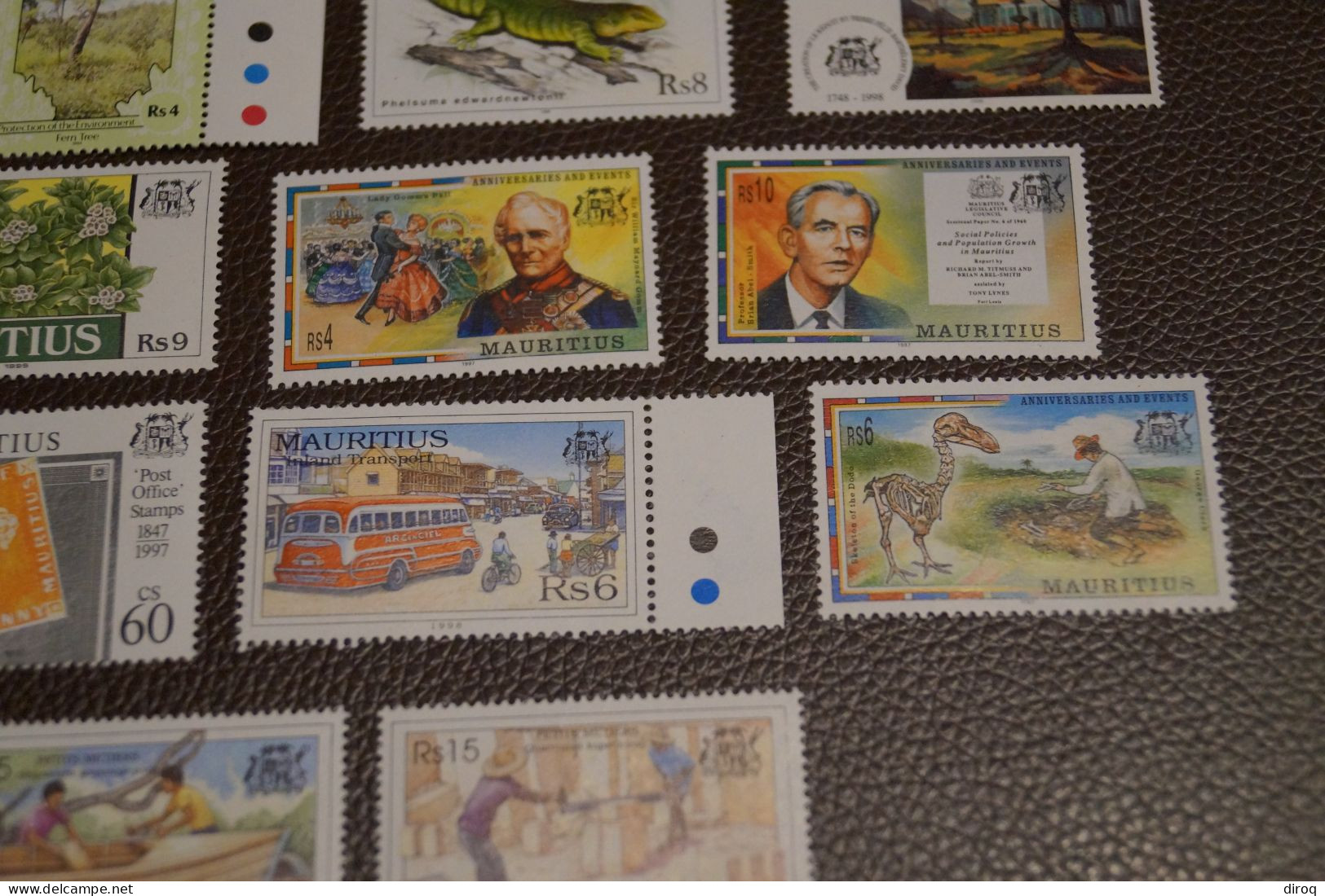 Mauritius,superbe lot de 21 timbres neuf pour collection