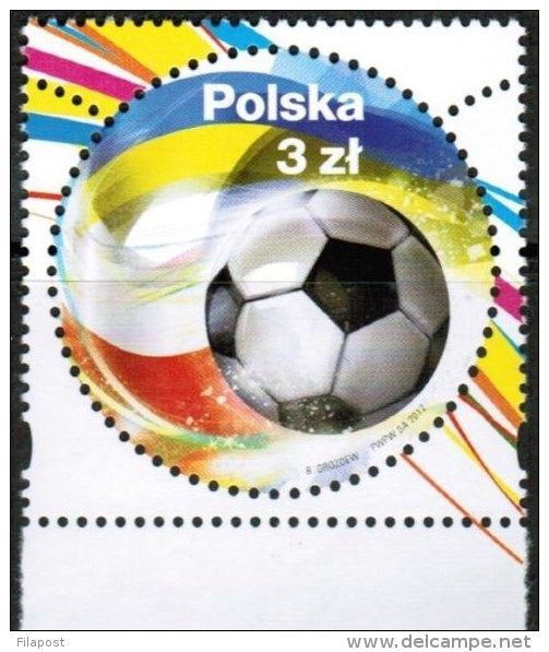 Poland 2012 Euro Football Poland Ukraine -  MNH - Unused Stamps