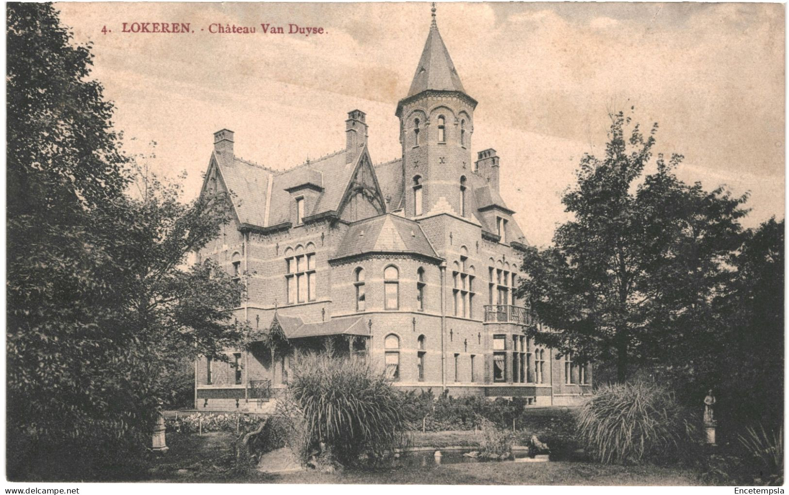 CPA Carte Postale Belgique Lokeren Château Van Duyse VM74384ok - Lokeren