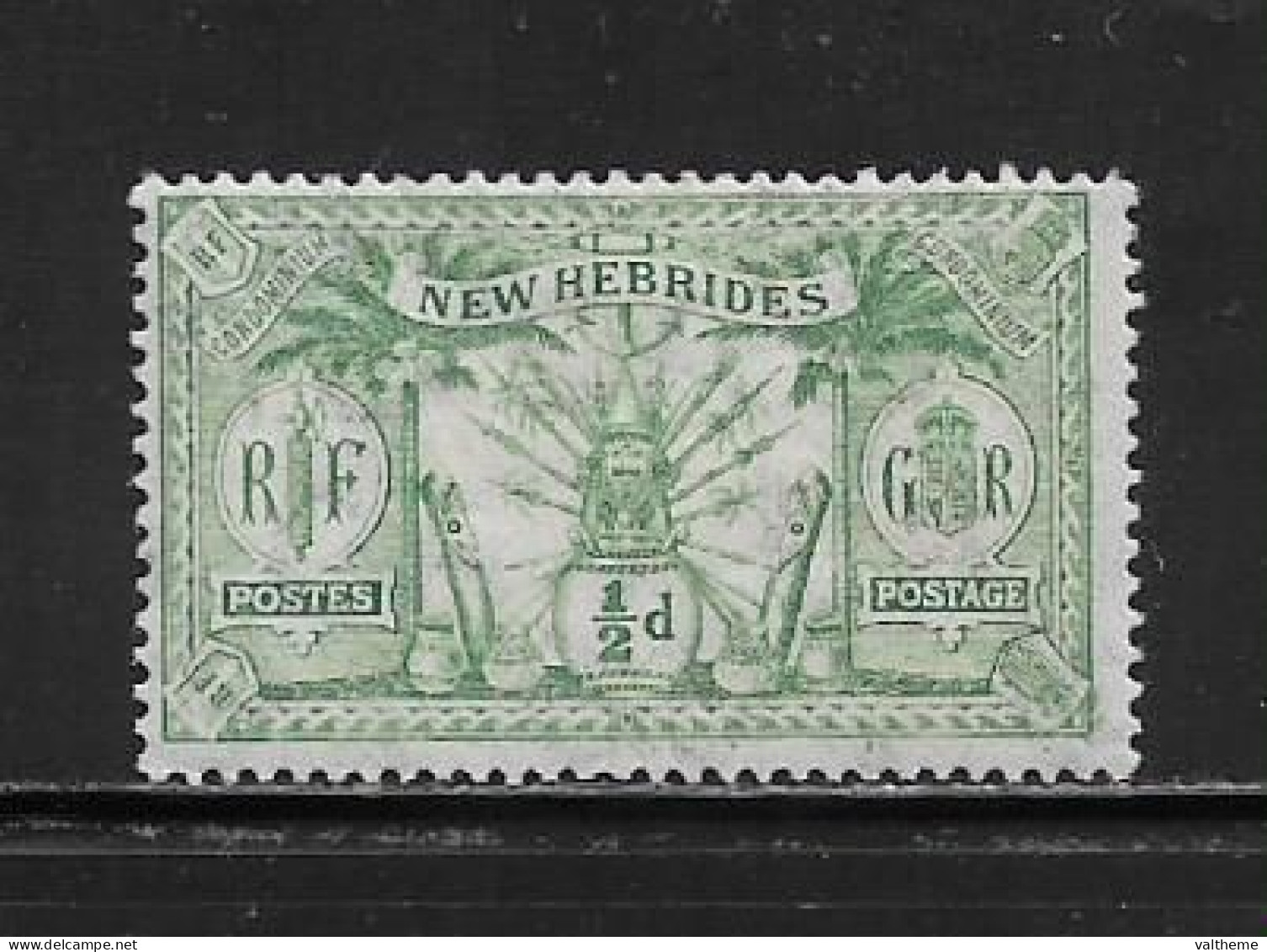 NOUVELLES HEBRIDES  ( DIV - 117 )  1911  N° YVERT ET TELLIER  N°  49  N* - Neufs