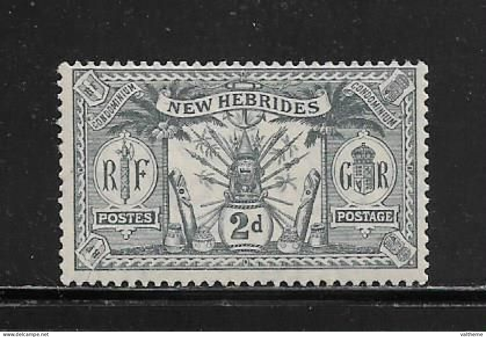 NOUVELLES HEBRIDES  ( DIV - 119 )  1911  N° YVERT ET TELLIER  N°  51  N* - Unused Stamps