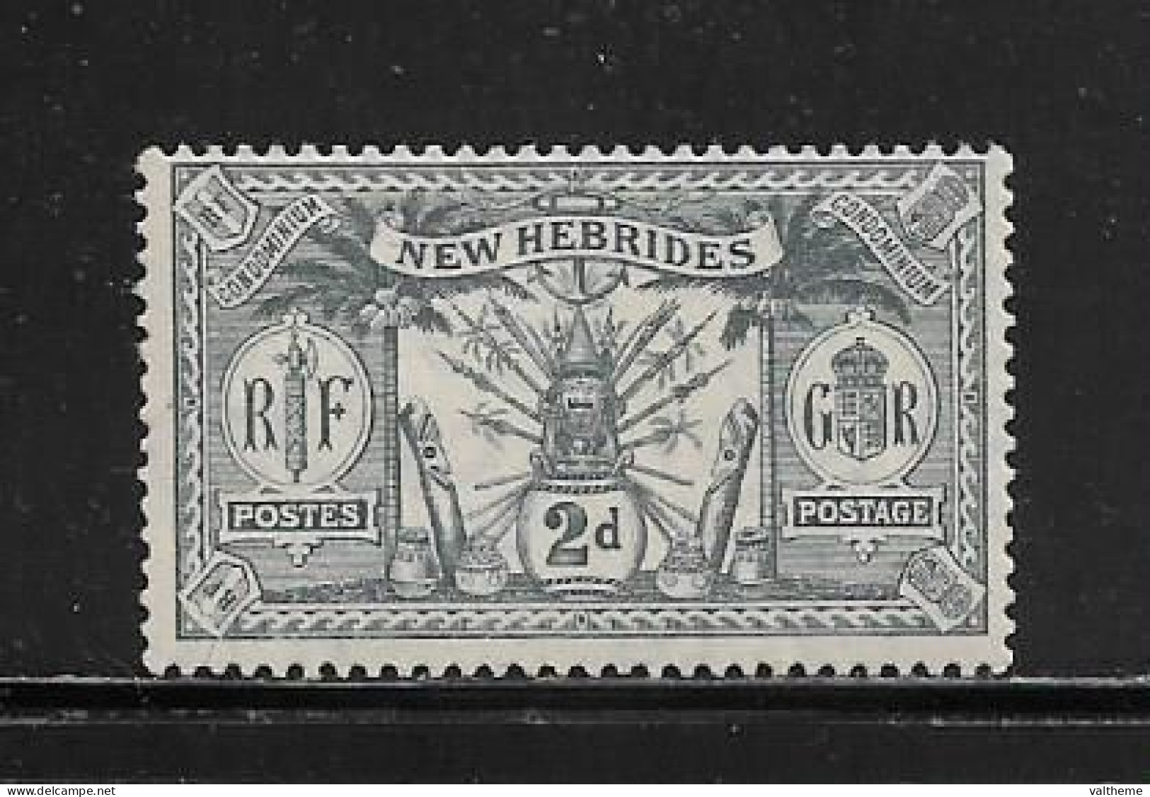 NOUVELLES HEBRIDES  ( DIV - 119 )  1911  N° YVERT ET TELLIER  N°  51  N* - Neufs