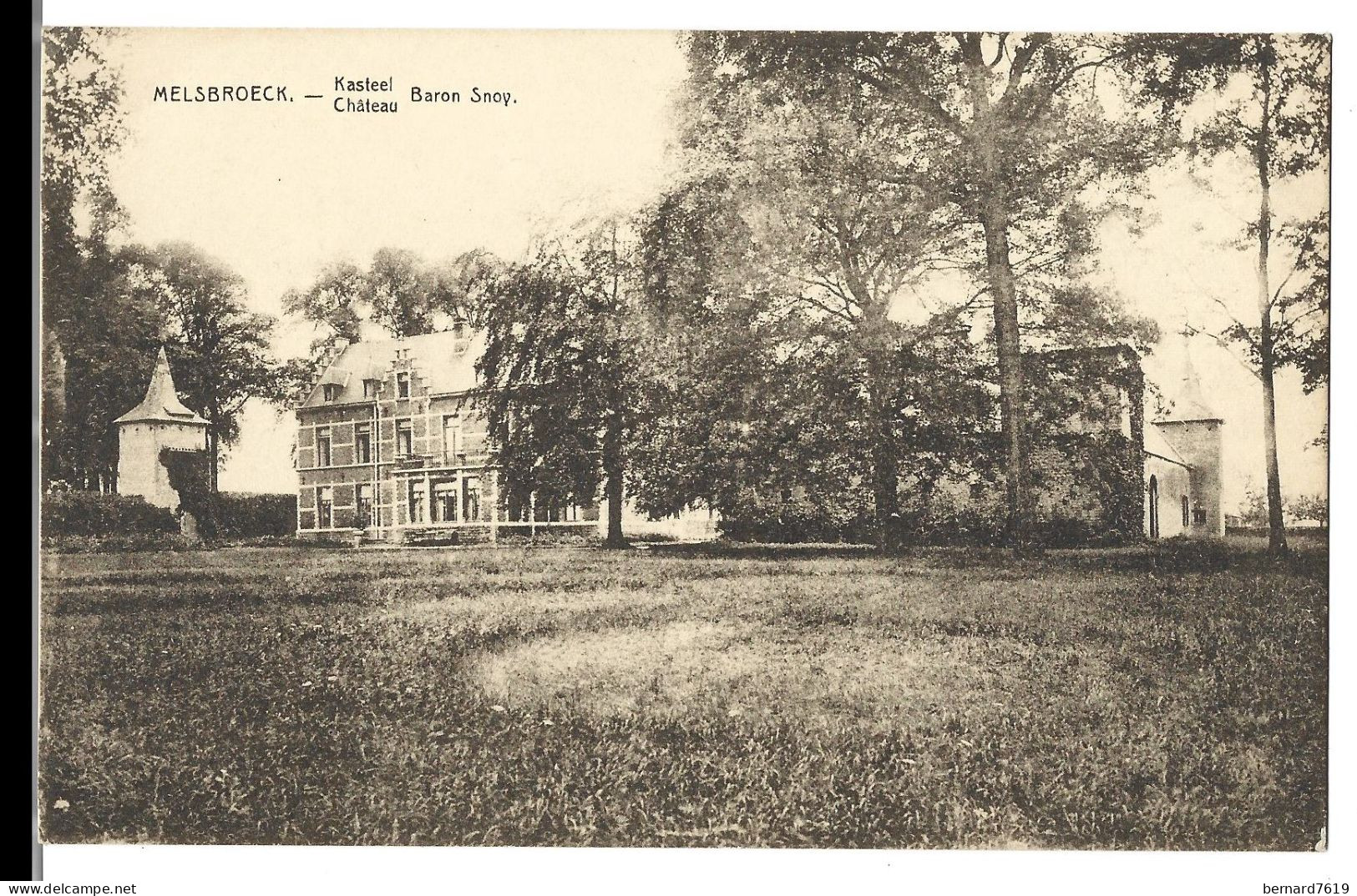 Belgique  -  Melsbroek  - Chateau Baron Snoy - Steenokkerzeel