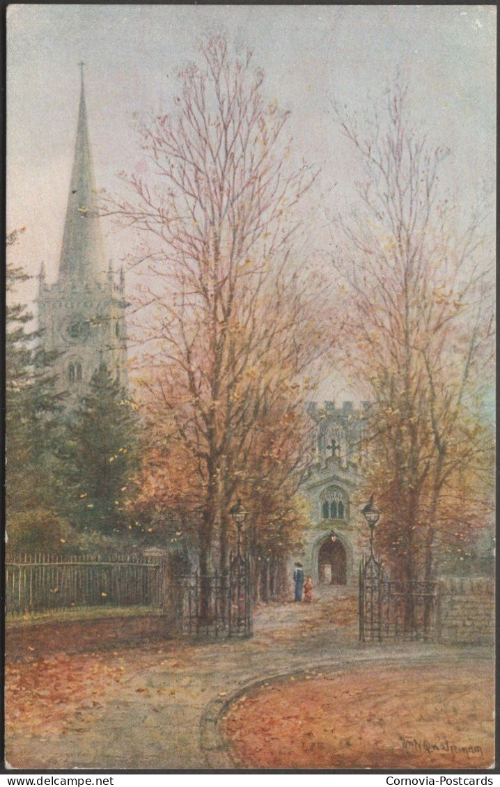 Holy Trinity Church, Stratford-on-Avon, C.1910s - Salmon Postcard - Stratford Upon Avon