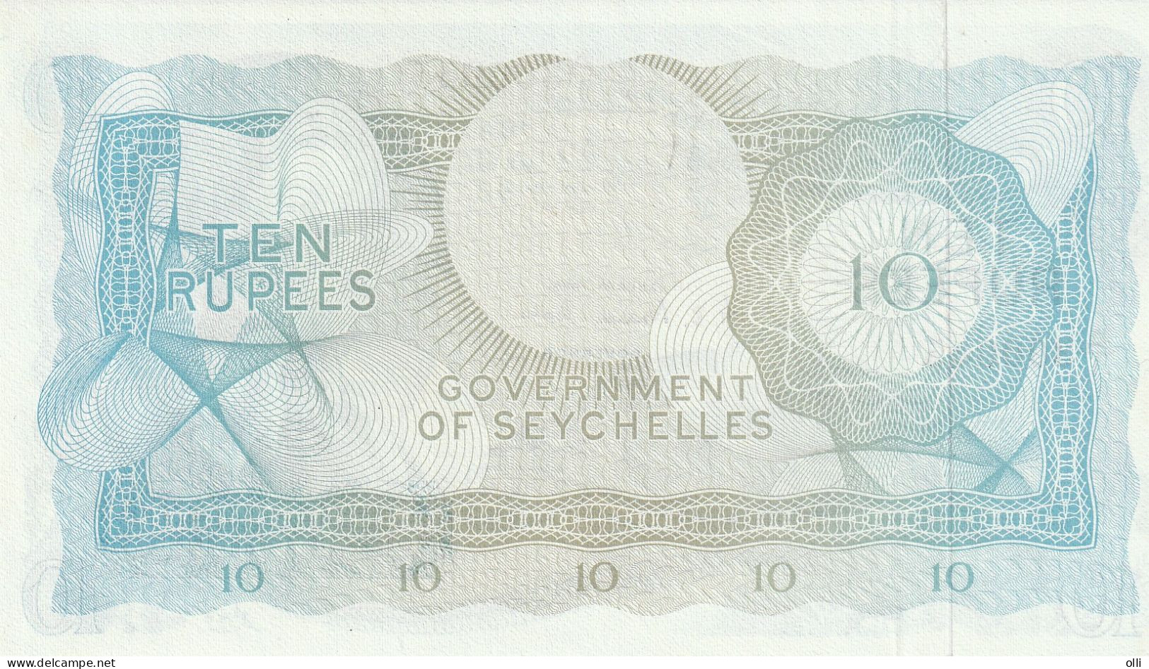 SEYCHELLES 10 RUPEES 1974 P-15 - Seychelles
