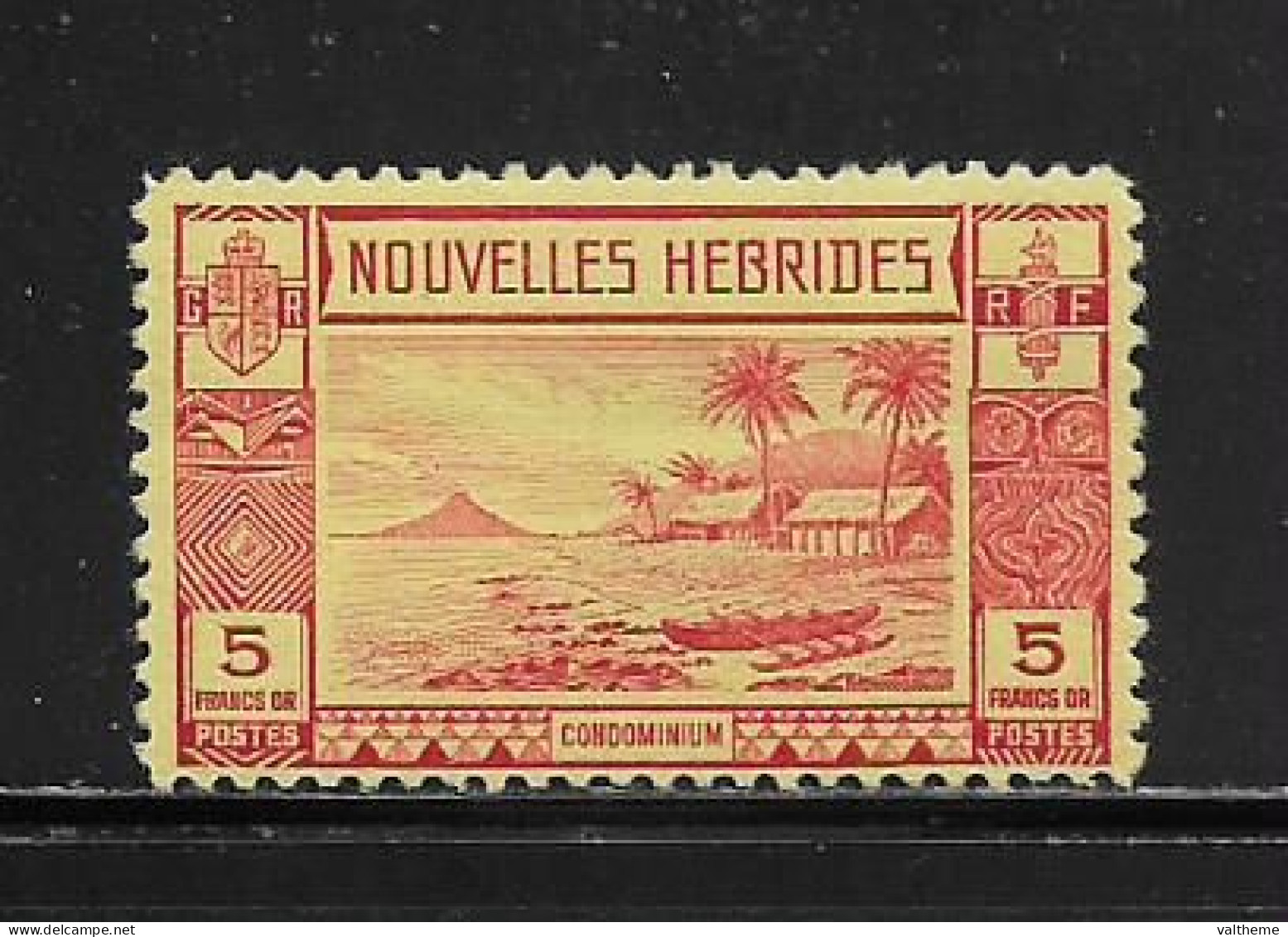 NOUVELLES HEBRIDES  ( DIV - 131 )  1938  N° YVERT ET TELLIER  N°  110  N** - Neufs