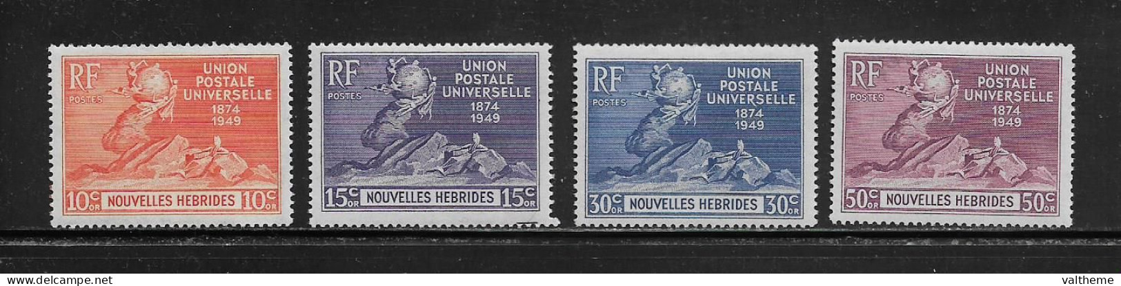 NOUVELLES HEBRIDES  ( DIV - 133 )  1949  N° YVERT ET TELLIER  N°  136/139  N** - Unused Stamps