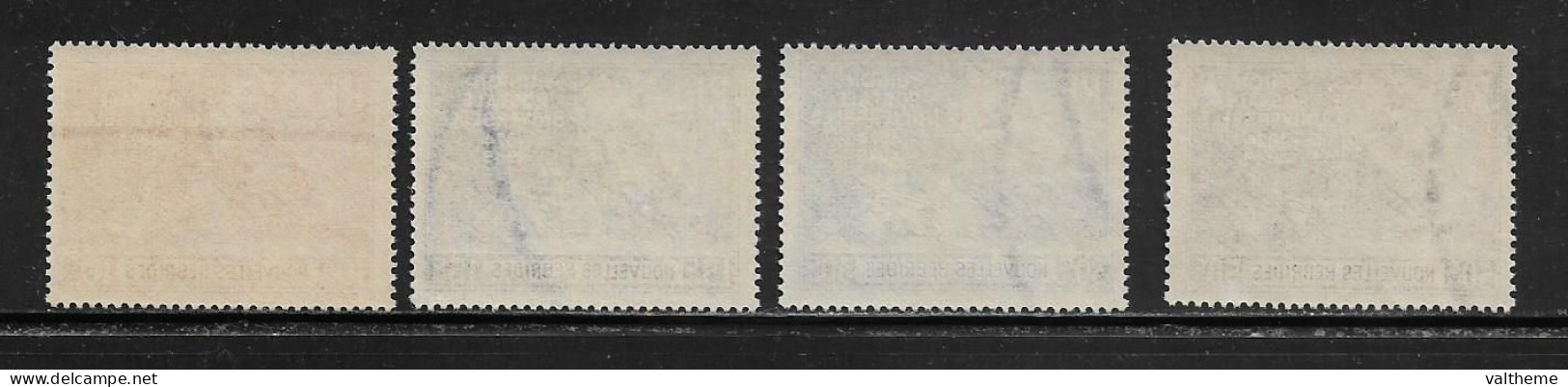 NOUVELLES HEBRIDES  ( DIV - 135 )  1949  N° YVERT ET TELLIER  N°  136/139  N** - Ungebraucht