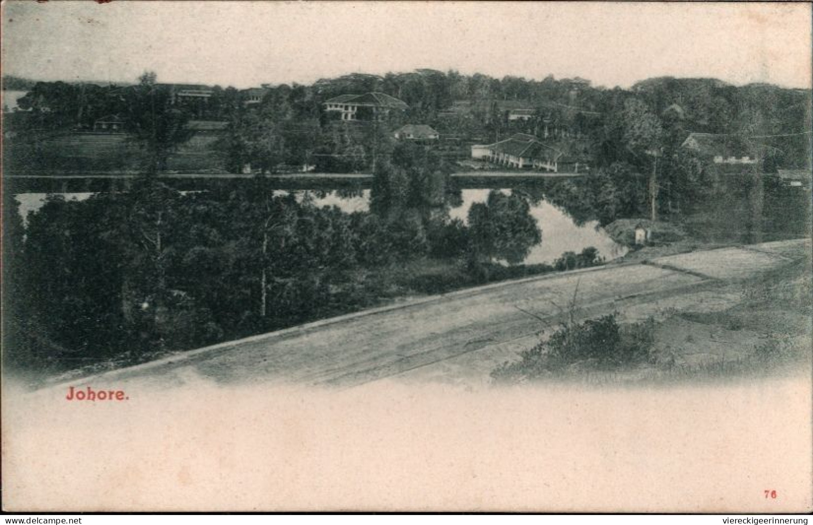 ! Old Postcard, From Johore, Malaysia, Asia - Maleisië