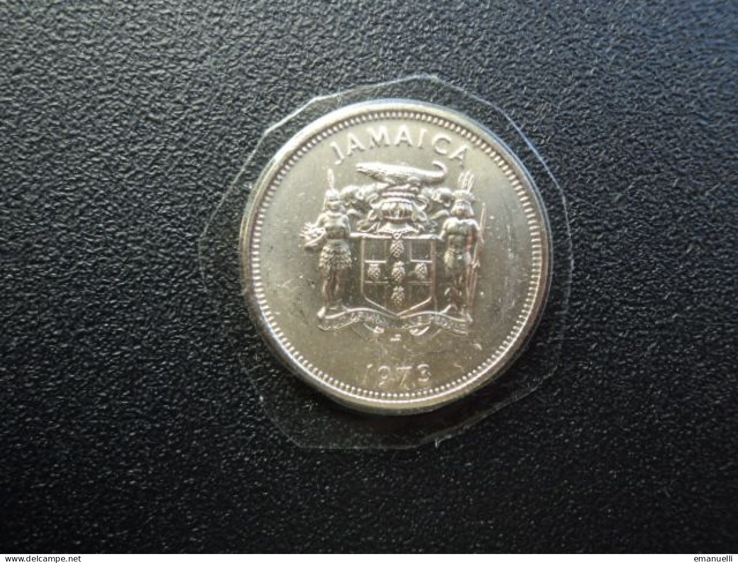 JAMAÏQUE :  10 CENTS  1973 FM (M)    KM 54      B.U. * - Jamaica