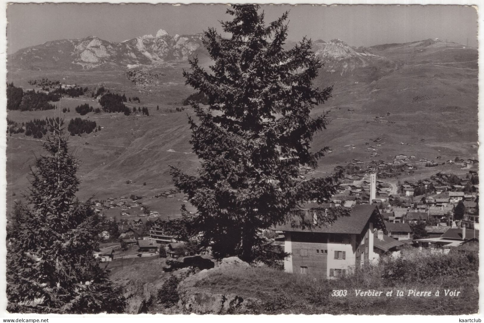 Verbier Et La Pierre à Voir - (Schweiz/Suisse) - 1966 - Bagnes