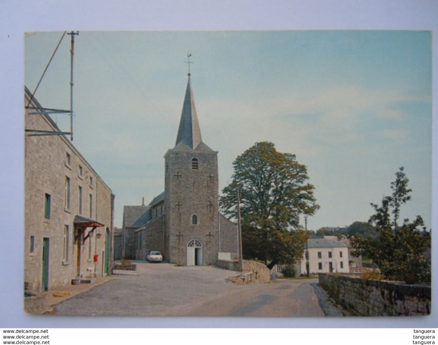 Hamois L'église Edit Maison Renard Circulée 1980 - Hamois