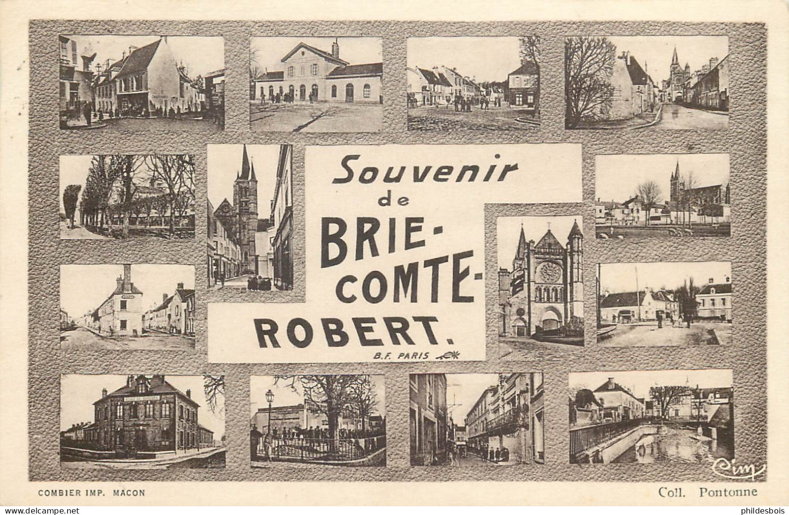 SEINE ET MARNE  BRIE COMTE ROBERT  Souvenir De ... - Brie Comte Robert