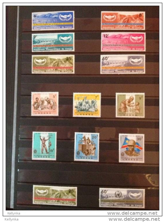 République Démocratique Du Congo - Collection Complète - 1964/1971 - MNH - Côte + 500€ - Collections