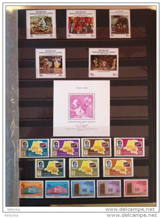 République Démocratique du Congo - Collection complète - 1964/1971 - MNH - Côte + 500€