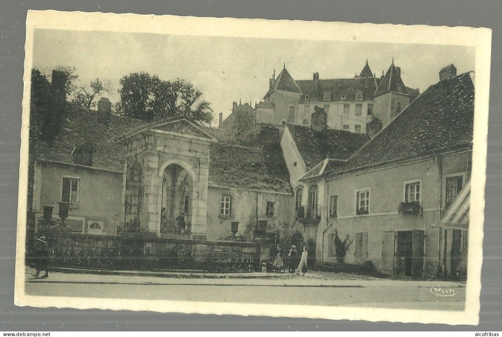 CPA Photo  70 Chateau Et Vieille Fontaine - Gy