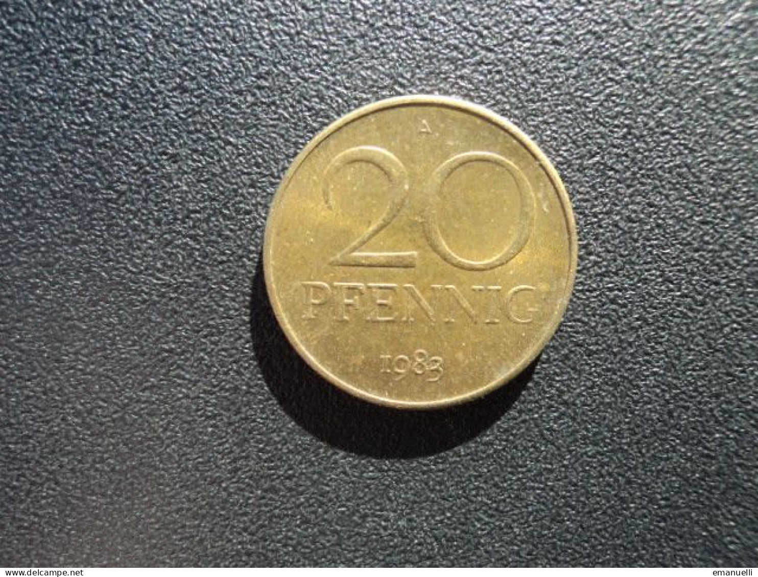 RÉPUBLIQUE DÉMOCRATIQUE ALLEMANDE : 20 PFENNIG   1983 A    KM 11     SUP - 20 Pfennig