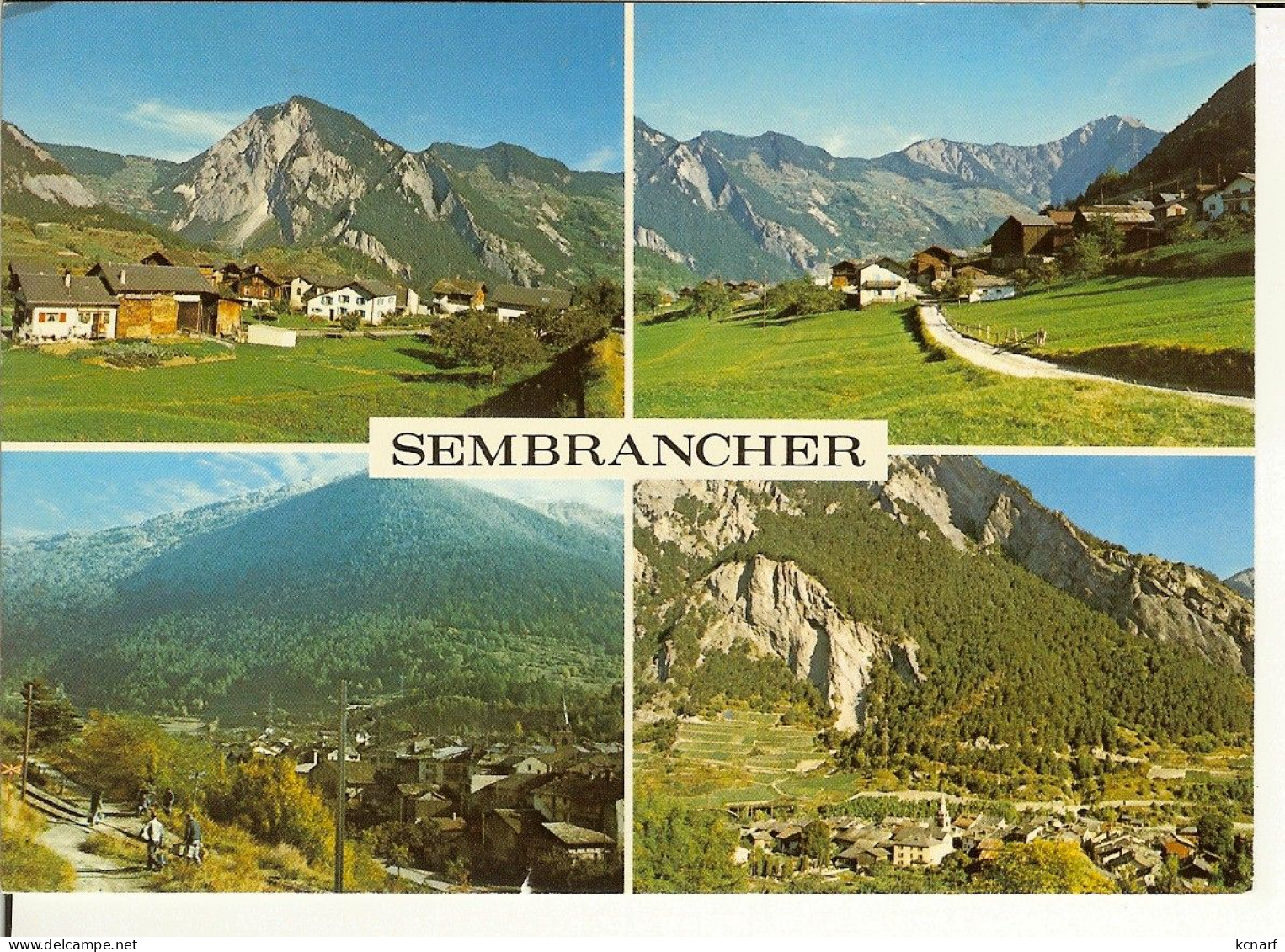 CP De SEMBRANCHER " Le Hameau CHAMOILLE " - Sembrancher