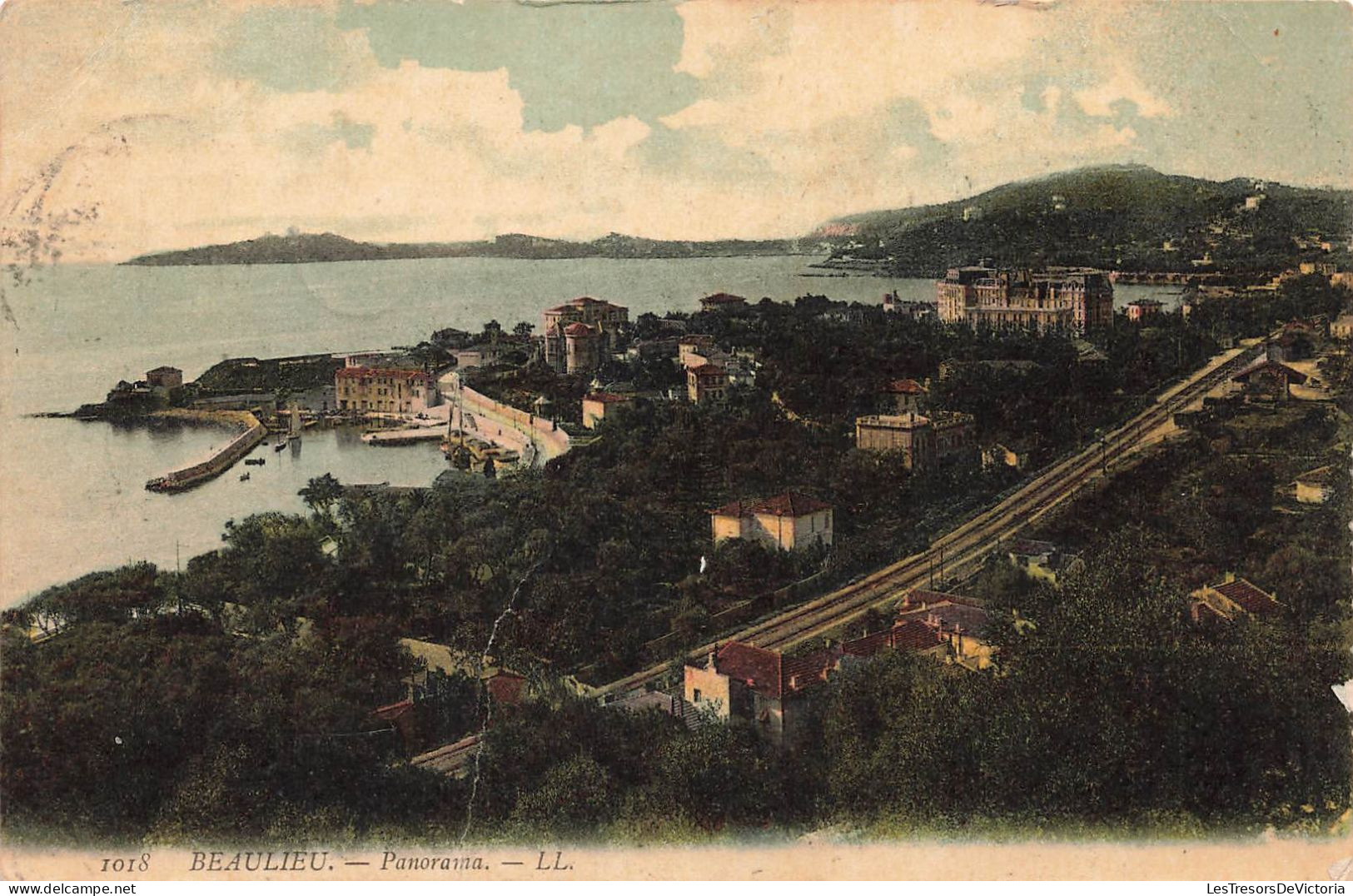 FRANCE - Beaulieu - Panorama - Carte Postale Ancienne - Beaulieu-sur-Mer