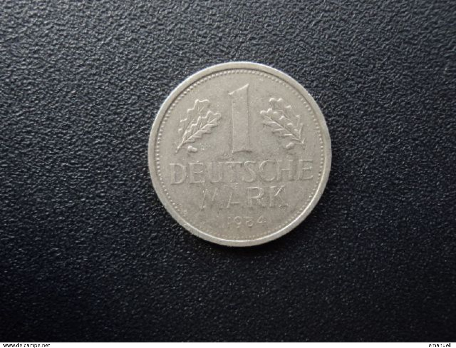 RÉPUBLIQUE FÉDÉRALE ALLEMANDE : 1 DEUTSCHE MARK   1984 G   KM 110    SUP - 1 Mark