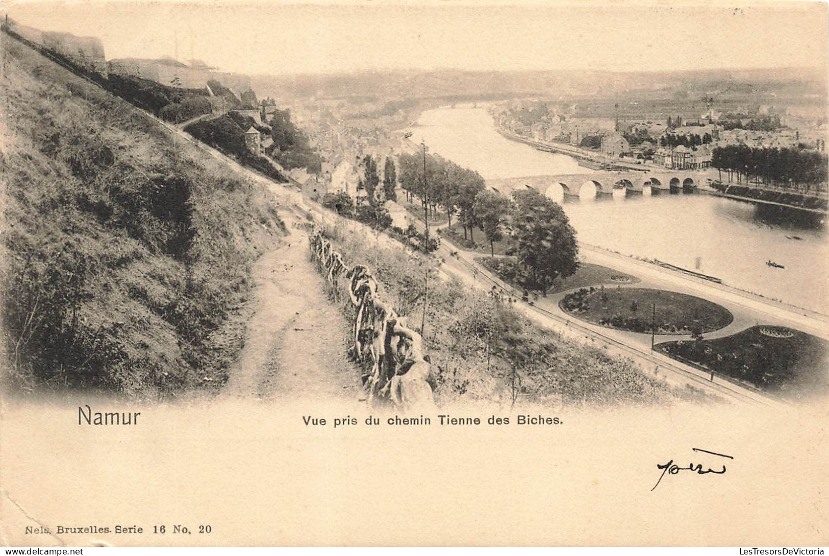 BELGIQUE - Namur - Vue Pris Du Chemin Tienne Des Biches - Carte Postale - Namur