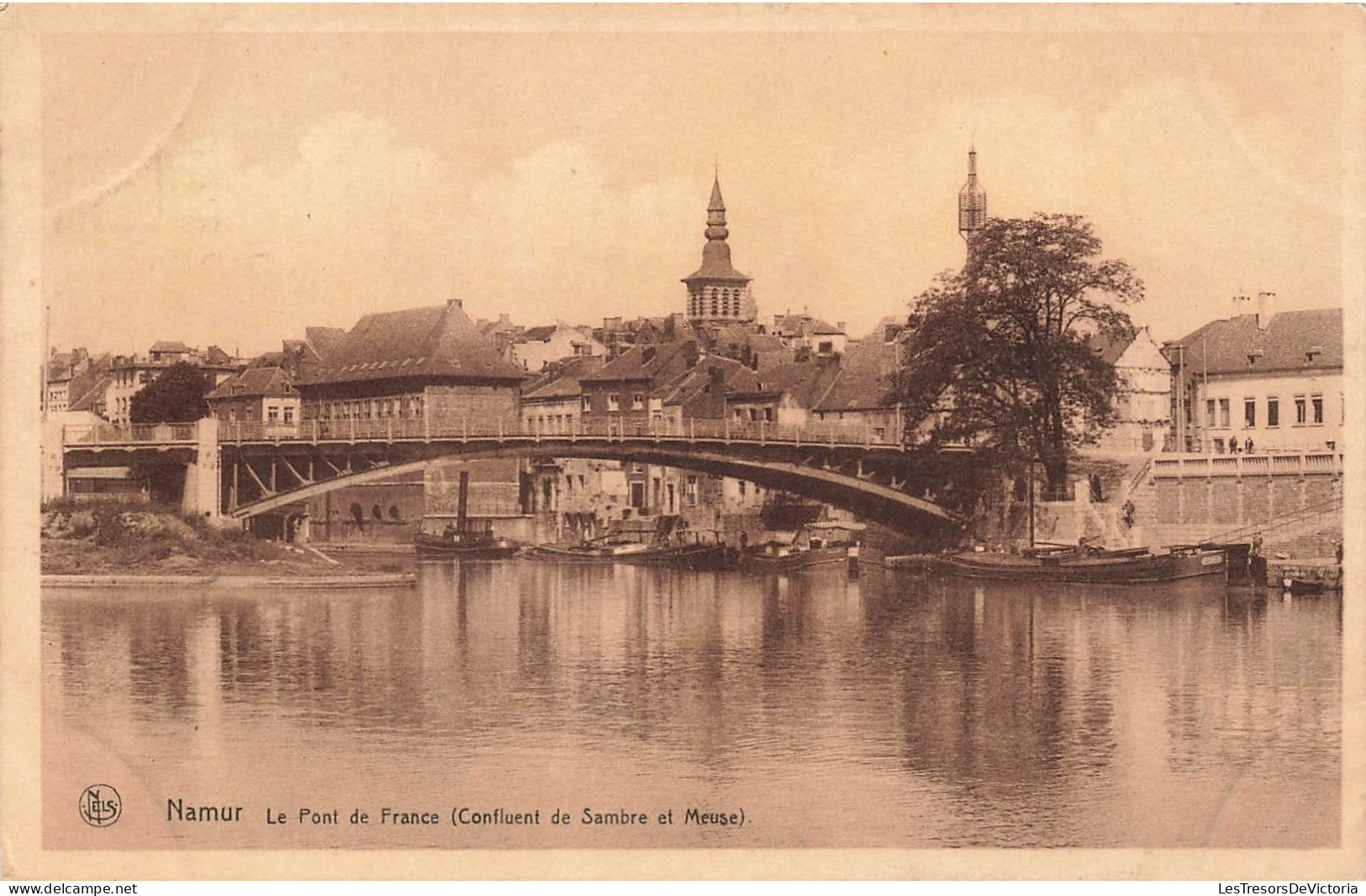 BELGIQUE - Namur - Le Pont De France (Confluent De Sambre Et Meuse) - Carte Postale Ancienne - Namur